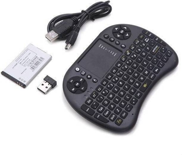 Wifton Backlit i8 Mini Wireless Keyboard 2.4ghz English Air Mouse with Touchpad-X6 Bluetooth Handheld Multi-device Keyboard Compatible with Desktop, Laptop, Mac