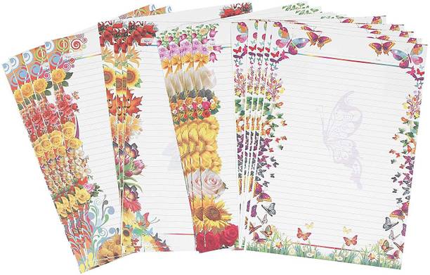 IKIS Designer Ruled A4 120 gsm Project Paper