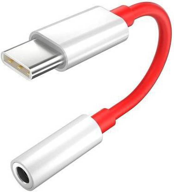 KARTCITY Red, White Red Type C to 3.5 mm Audio Jack Phone Converter Phone Converter