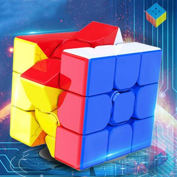 FORSIKHA Speed Cube 3x3x3 High Speed Stickerless Magic 3x3x3 Brainstorming Puzzle Cube