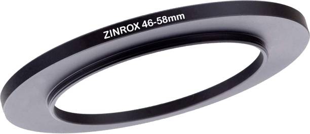 ZINROX 46-58mm Step Up Lens Filter Adapter Ring, - Size : 46mm to 58mm Stepping Ring Step Up Ring