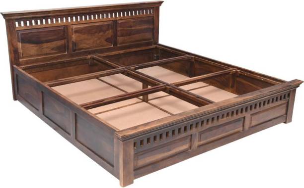 Wakefit Solid Wood King Box Bed