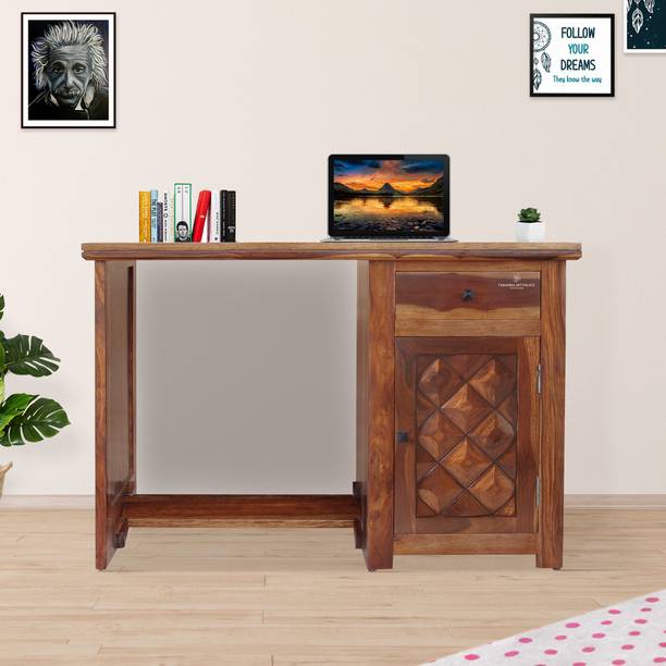 Tamannaartpalace Solid Wood Computer Desk