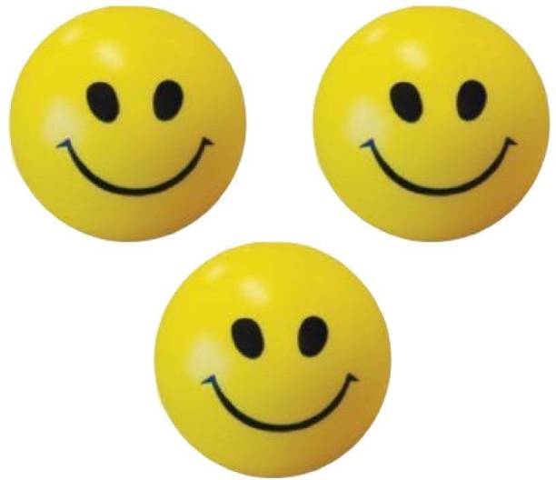 GAMLOID Smiley Face Sponge Squeeze Stress Relief Playing Kids Adult  - 60 mm