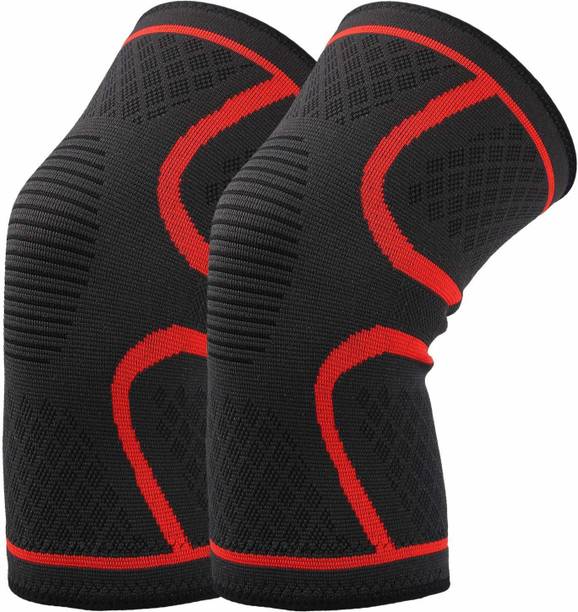 DreamPalace India Knee Sleeve Strechable Support Brace For Knee Pain Relief & Gym Workout Knee Support