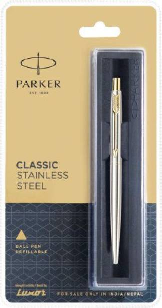 GlobalTrends Parker classic stainless steel gold trim ball pen Ball Pen