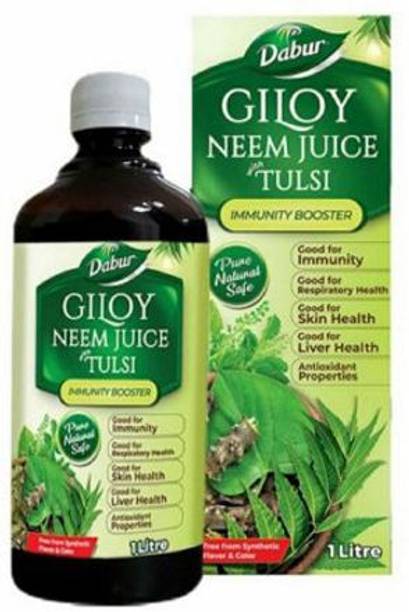 Dabur Giloy Neem Tulsi Juice (1liter) 1 Piece