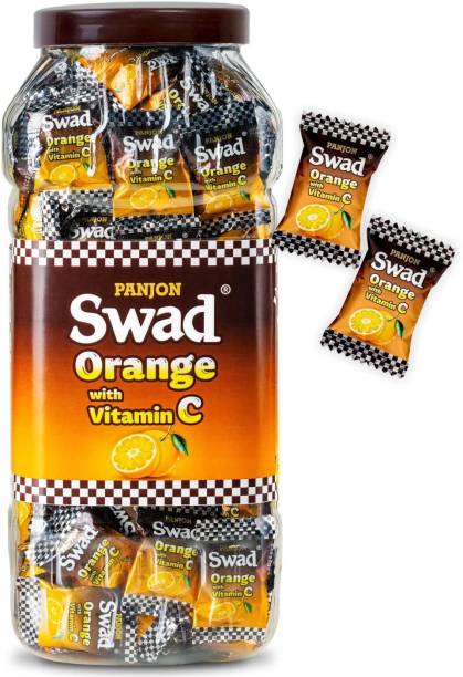 SWAD Vitamin C (Healthy Immunity Tablet Bite Toffee) Orange Toffee