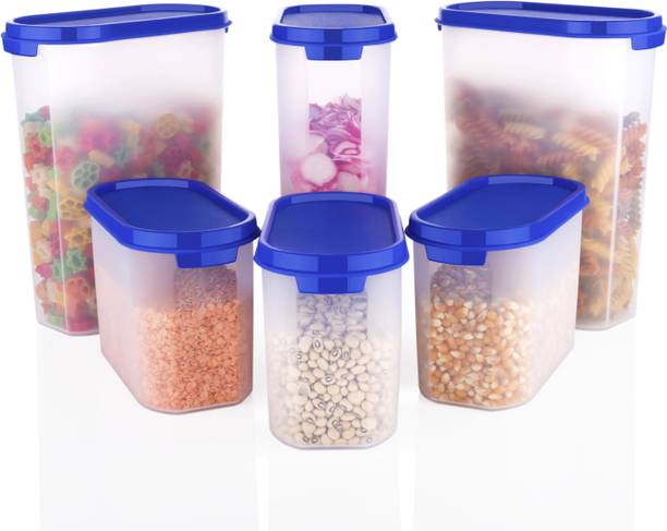 OMORTEX Plastic Grocery Container  - 2500 ml, 1000 ml