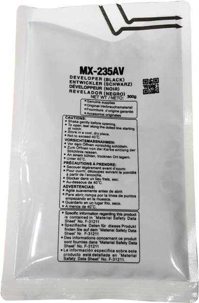 uv infotech MX-235 / 235AV Developer Toner Compatible For Sharp MX-M232D Black Ink Toner Powder