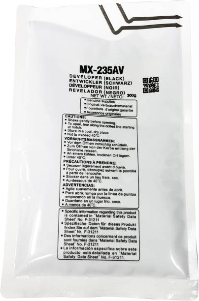 uv infotech MX-235AV Developer Toner Compatible For Sharp AR-5618 AR-5618D AR-5618N Black Black Ink Toner Powder