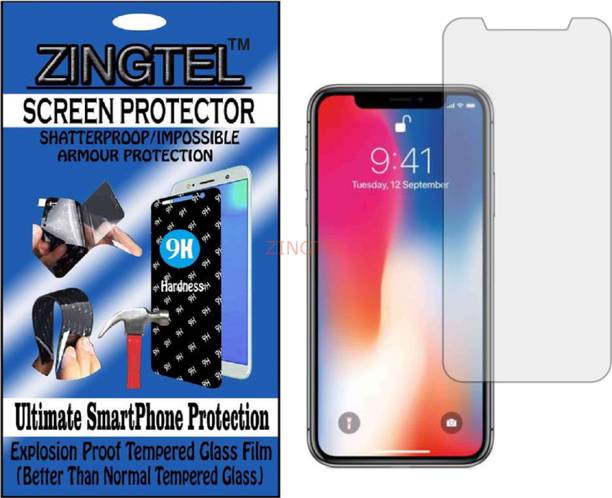 ZINGTEL Impossible Screen Guard for Apple iPhone X