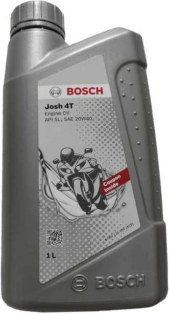 BOSCH F002H20918079 BOSCH JOSH 4T ENGINE OIL 1LITER 20W40 Full-Synthetic Engine Oil