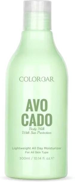 COLORBAR Avocado Body Milk With Sun Protection Lightweight All Day Moisturizer 300ml