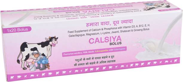 CALSIYA BOLUS Calcium Bolus for Cow Pet Health Supplements