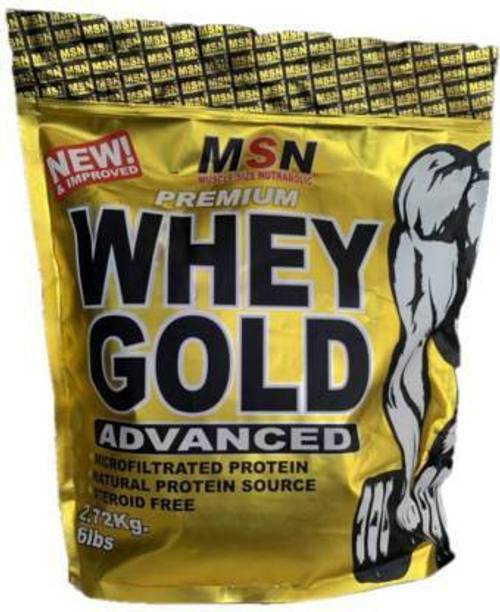 MUSCLE SIZE Premium Whey Gold Advanced in 6lbs, Chocolate Flavor (2.72 kg) Whey Protein