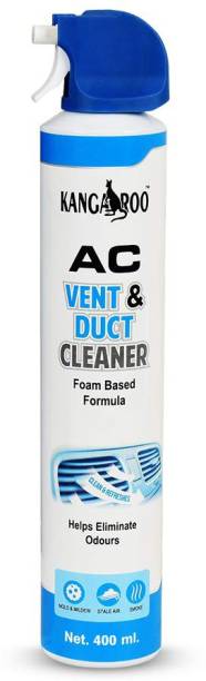 KANGAROO Car AC Vent & Duct Cleaner Odor Neutralizer Spray Form AC Vent & Duct Cleaner 400 ML (PACK OF 1) Vehicle Interior Cleaner