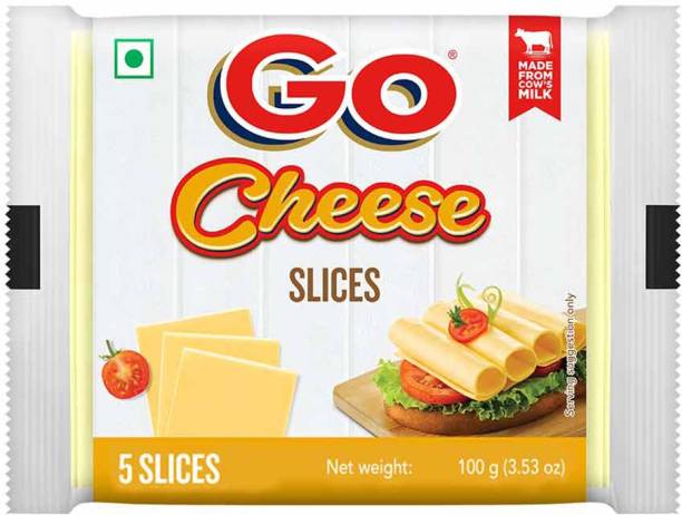 Go Plain Processed cheese Slices