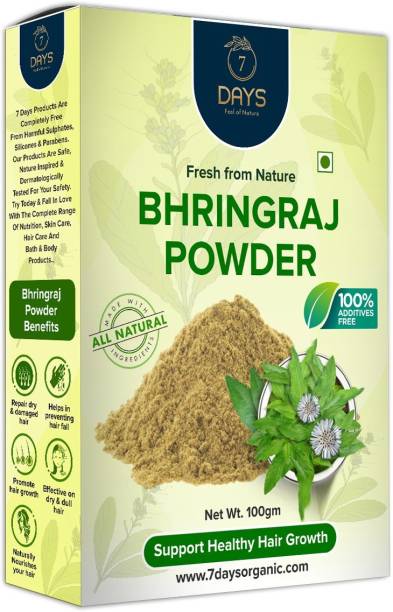 7 Days Natural Organic 100% Natural Bhringraj Powder