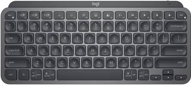 Logitech MX Keys Mini, Compact, Bluetooth, Backlit, USB-C, Metal Build Wireless Multi-device Keyboard