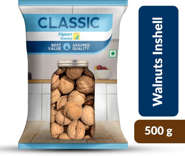 Classic Inshell Walnuts by Flipkart Grocery
