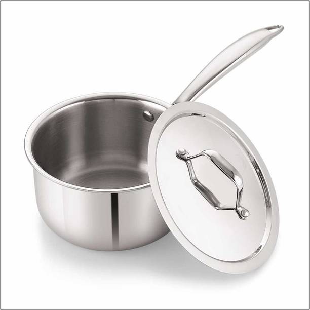Nosh BY Neelam Triply Sauce Pan 16 cm diameter with Lid...