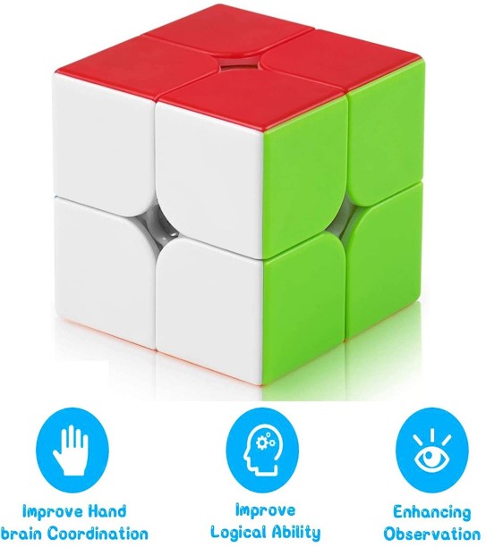 Coogam Moyu Weipo Speed Cube 2x2 Puzzle Cube Stickerless 