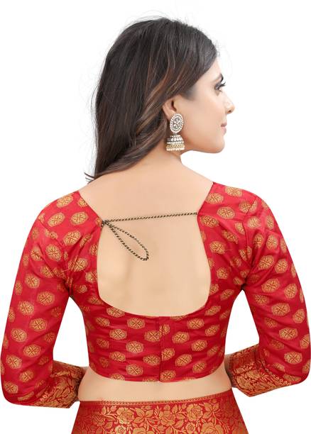 Perfect Wear Woven Banarasi Cotton Silk Saree - Image 4