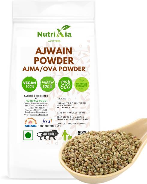 Nutrixia food Ajwain Powder/Ajma/Ova Powder/Trachyspermum ammi .