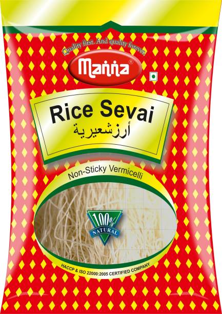 Manna Rice Sevai - 500g | Non Sticky Rice  | Rice Sevai Noodles  Vermicelli 500 g
