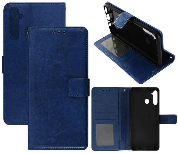 Casotec Flip Cover for Realme 5 Pro