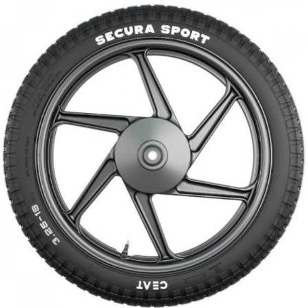 CEAT 3.25-19 Secura Sport Tyre-Tube 3.25-19 टायर
