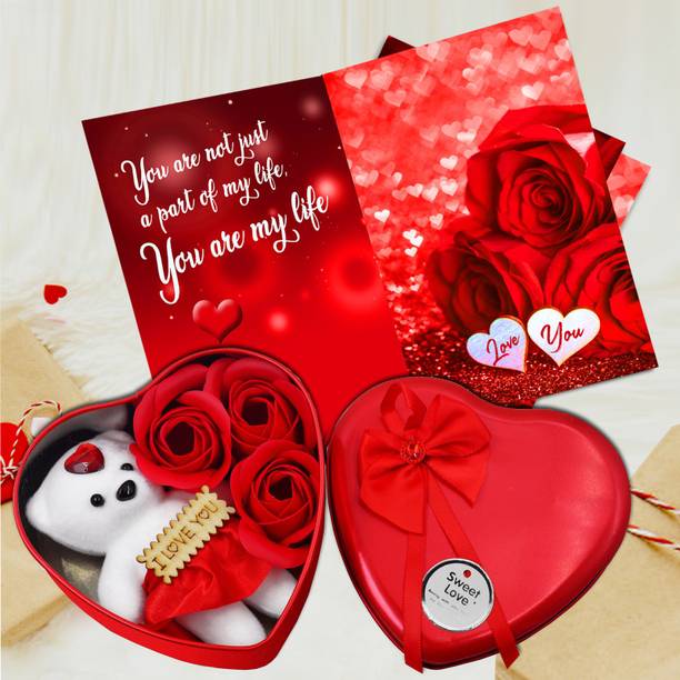 Avirons Greeting Card, Soft Toy Gift Set