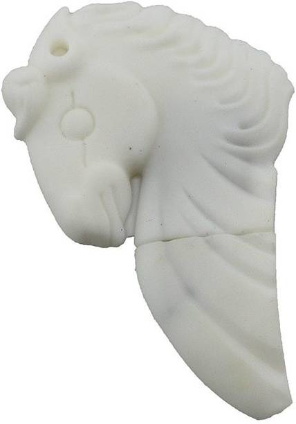 PANKREETI PDT654 Horse Cartoon Designer 32 GB Pen Drive Compatible with Netbook, Gaming Console, Desktop Computer, Television, Laptop USB 2.0 Rubber Case