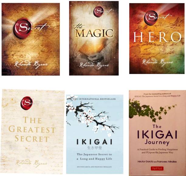 Life Changing Secret(4) 6 Books Set, (The Secret, Greatest Secret, Hero, Magic, Hector Garcia)