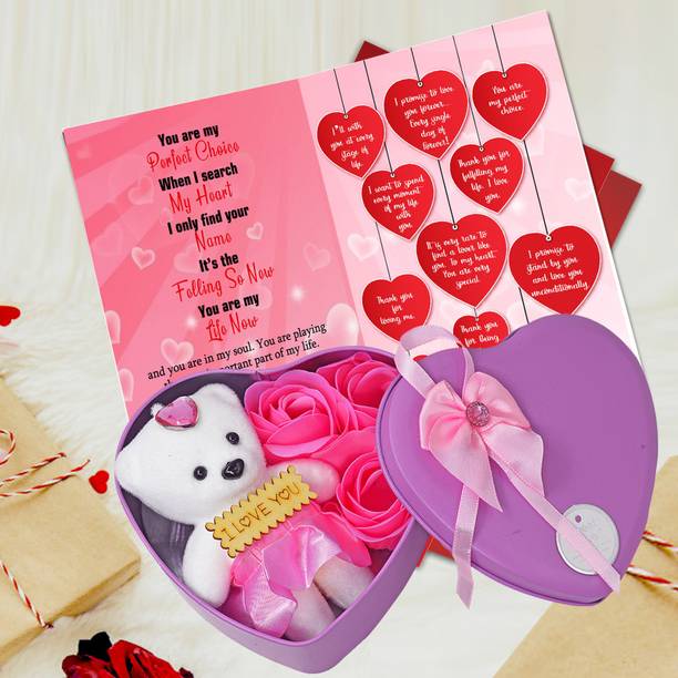 Avirons Greeting Card, Soft Toy Gift Set