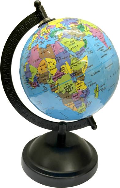 GeoKraft Educational Premium Quality Globe Desk and Table Top Political World Globe