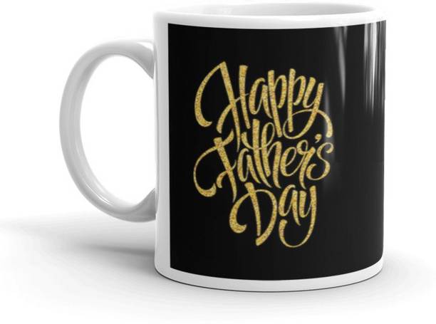 Prsky Happy Father's Day Coffee Gift for Father Ceramic Coffee Mug