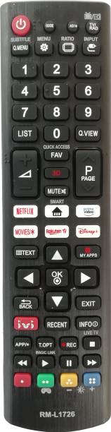 LipiWorld RM-L1726 LED Smart TV Universal Remote with Prime Video Netflix for  LG Remote Controller