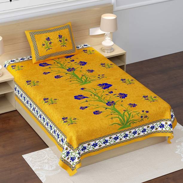Leo Creation Cotton Single Bed Cover