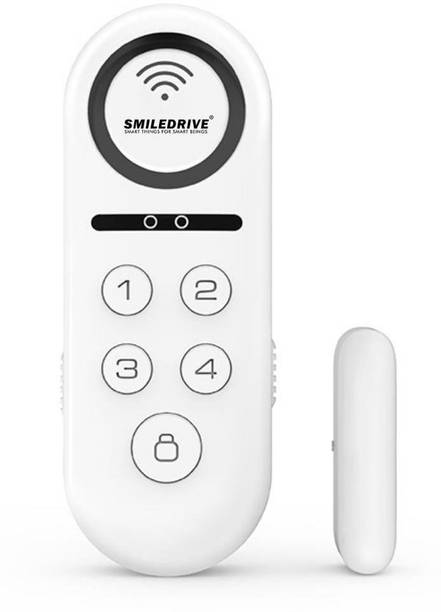 Smiledrive Smart Door Window Open Sensor Alarm Wifi Security System for Home Office Door & Window Door Window Alarm