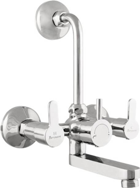 पैरीवेयर Claret Hot and Cold water Wall Mixer 2 in 1 Cleart मिक्सर नल