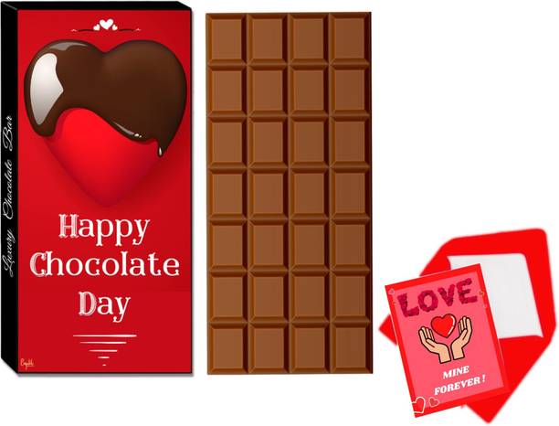 Expelite Send Chocolate Day Gift For Wife Online - 100 g Chocolate Day Gift For Girls Bars