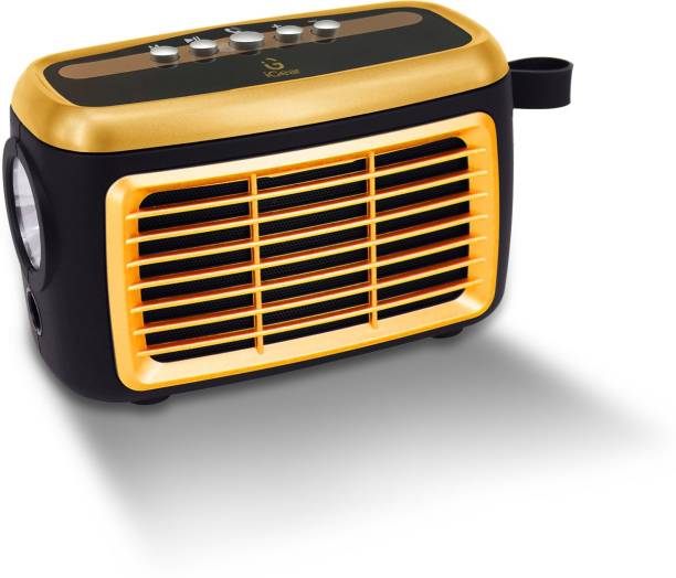 iGear Goldie FM/AM/SW with Bluetooth, USB, TF/SD Card, inbuilt Rechargeable Battery FM Radio