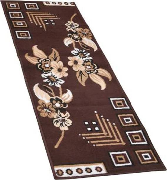 Shag Weaving Brown Acrylic Carpet