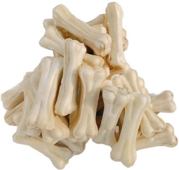 Puppy buddy Calcium Dog Bone 4inch Makes Teeth & Gums | Long Lasting Treats Chicken Dog & Cat Chew