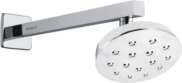 AMJ 4.5inch Jetfall Spray Round ABS Over-Head Shower with 9inch SS square arm Shower Head