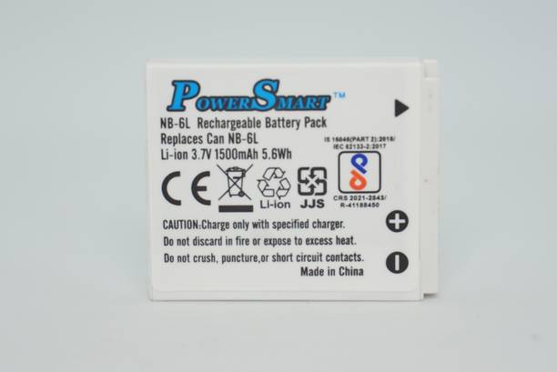 Power Smart NB-6L Rechargeable Pack Compatible with Canon Digital Camera Battery