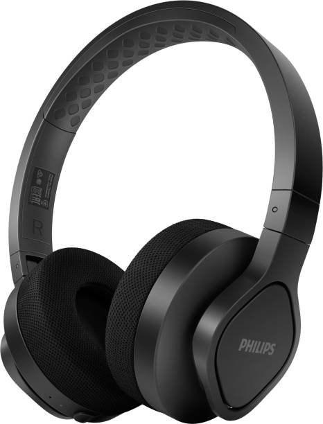 PHILIPS TAA4216BK Wireless Sports Headphone with IP55 Dust/Water Protection Bluetooth Headset