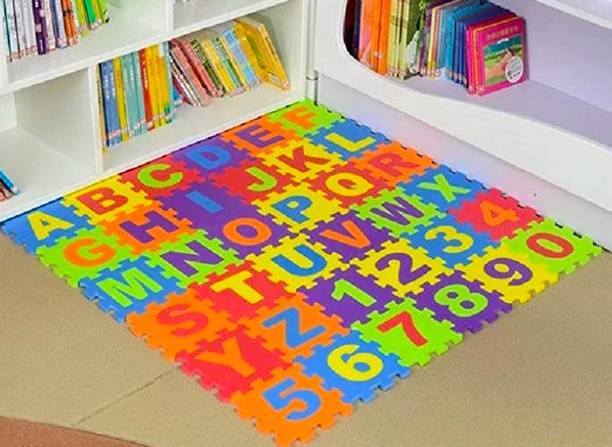 VIDA VIDA36 Pieces Puzzle Foam Mat for Kids Interlocking Alphabet and Number